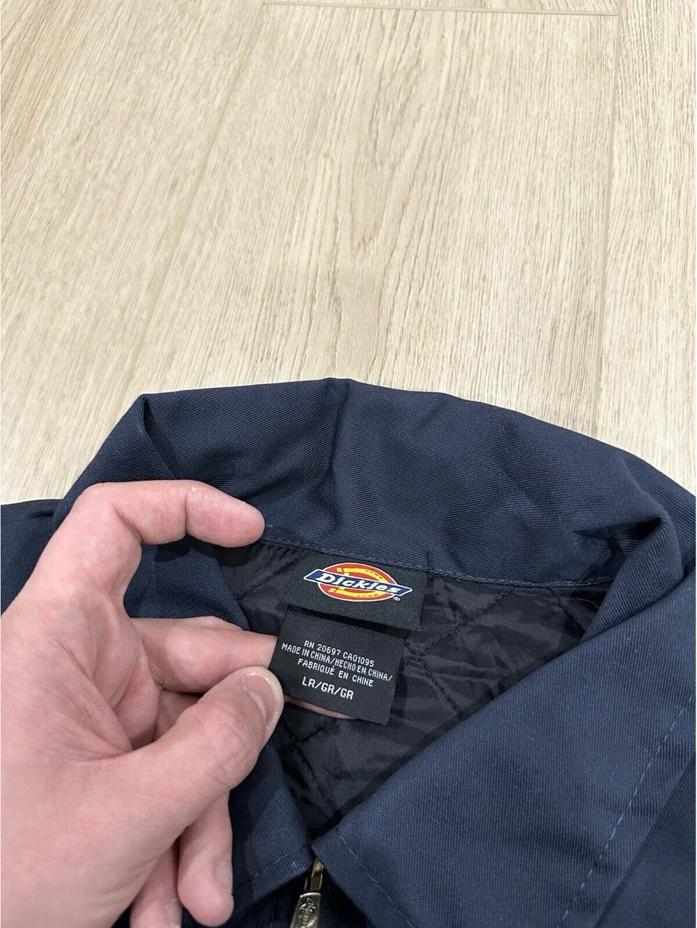 NWT Dickies Eisenhower Jacket Mens Large Quilted Logo Patch Insulated Workwear